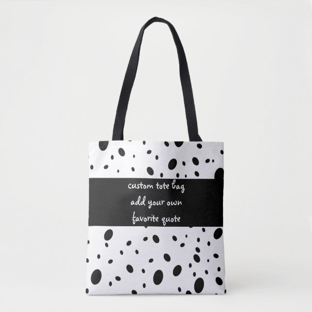 Tote Bag devis personnalisé fourre-tout ajouter une devis p (Devant)