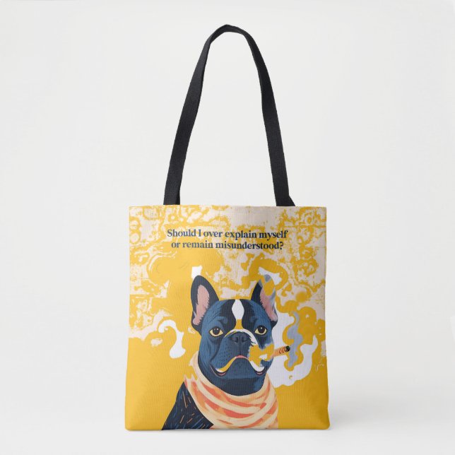 Tote Bag Devrais-Je Surestimer Mon Explication ? (Devant)