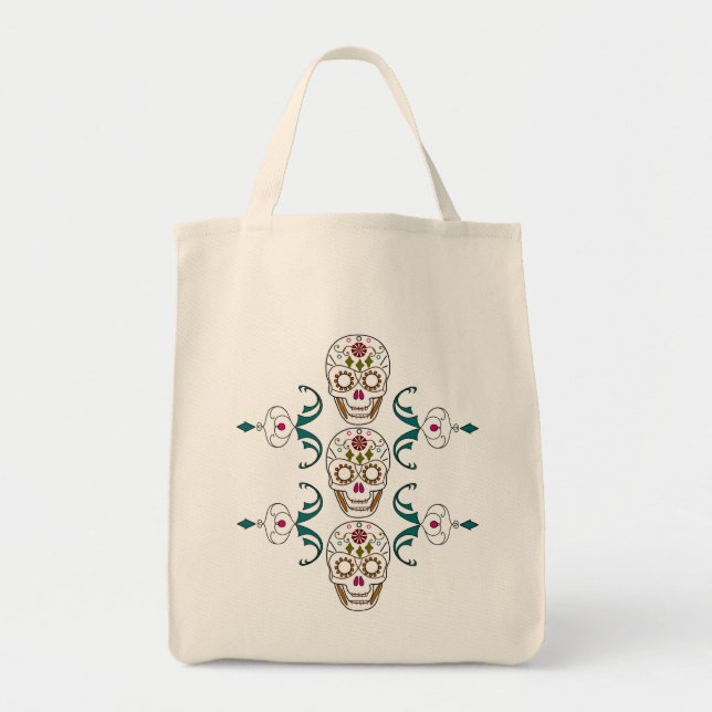 Tote Bag Dia de Los Muertos Fourre-tout (Devant)