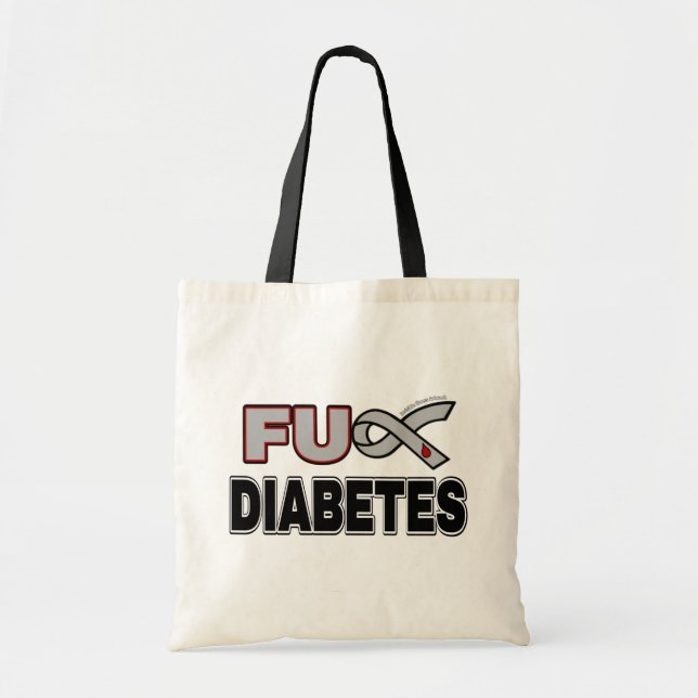 Tote Bag Diabète FU (Devant)