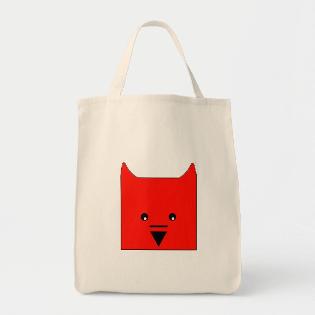 Tote Bag Diable mignon (Devant)