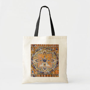 Tote Bag Diagramme cosmique Mandala pour la méditation