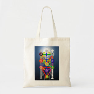 Tote Bag Diagramme de l'Arbre de Vie Qabalistique Kabbale