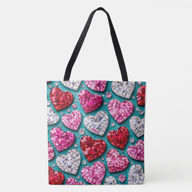 Tote Bag Diamants à gogo  (Devant)