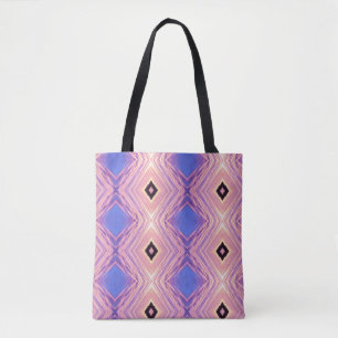 Tote Bag Diamants abstraits - fourre-tout