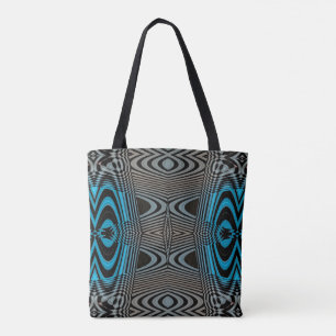 Tote Bag Diamants noirs -1-Swirl