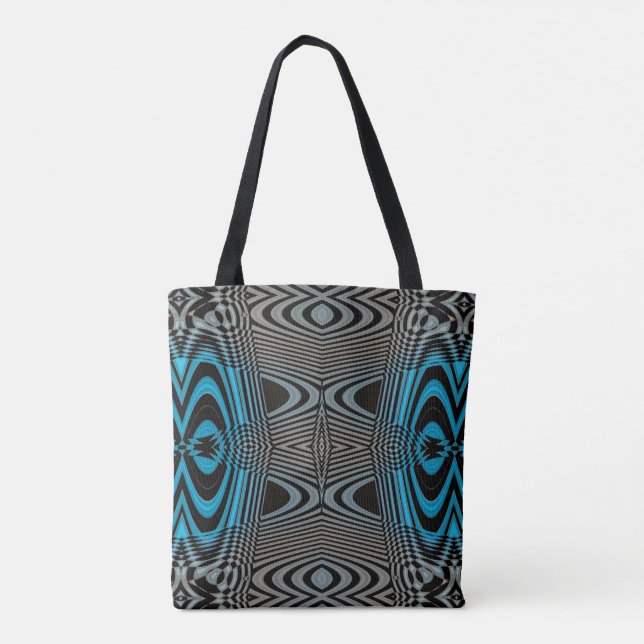 Tote Bag Diamants noirs -1-Swirl (Dos)