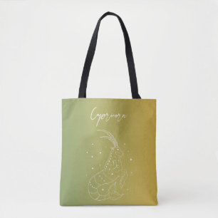 Tote Bag Diamètre du signe étoile du zodiaque de Capricorne