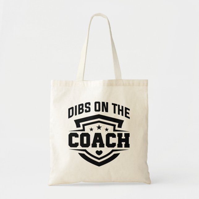 Tote Bag Dibs Sur L'Entraîneur (Devant)