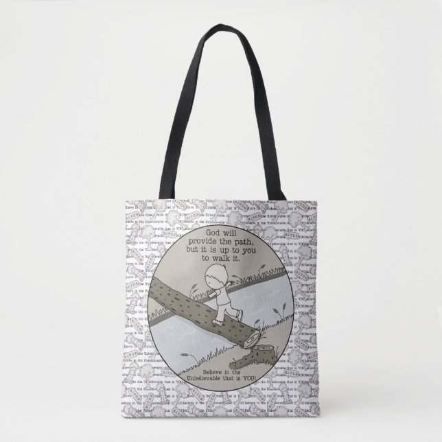 Tote Bag Dieu donne un chemin (Devant)