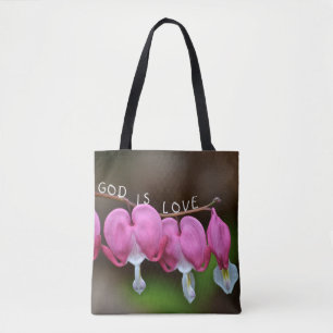Tote Bag Dieu est coeur d'amour