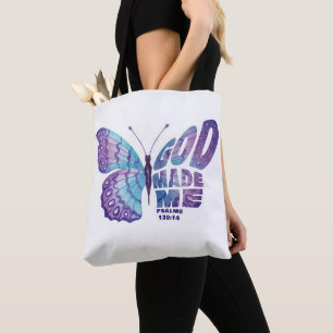 Tote Bag DIEU M'A Fait Psaumes 139:14 Femmes et Filles Chré