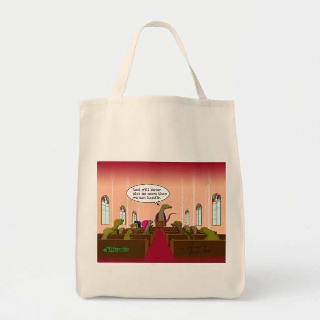 Tote Bag Dieu Ne Nous Donne Jamais Plus Que Nous Pouvons Gé (Devant)