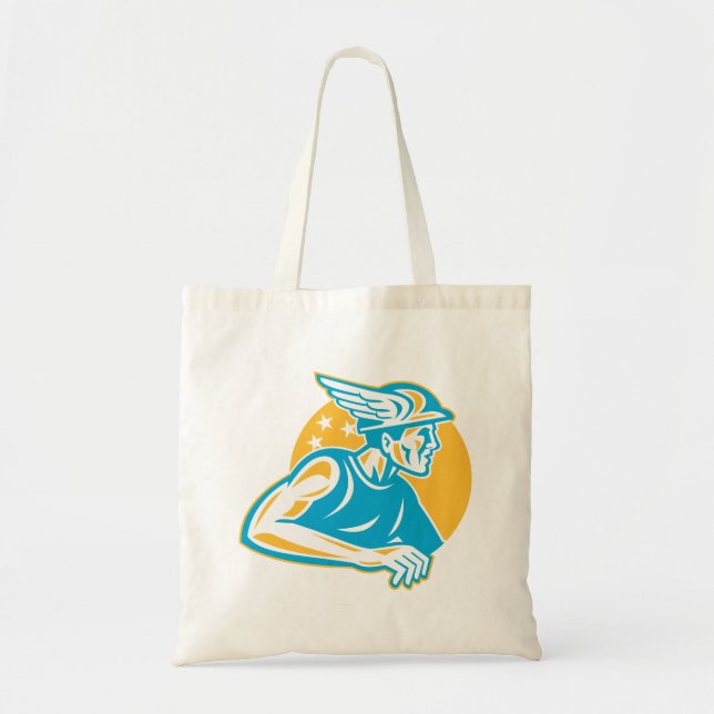 Tote Bag Dieu romain Mercury Hermes (Devant)