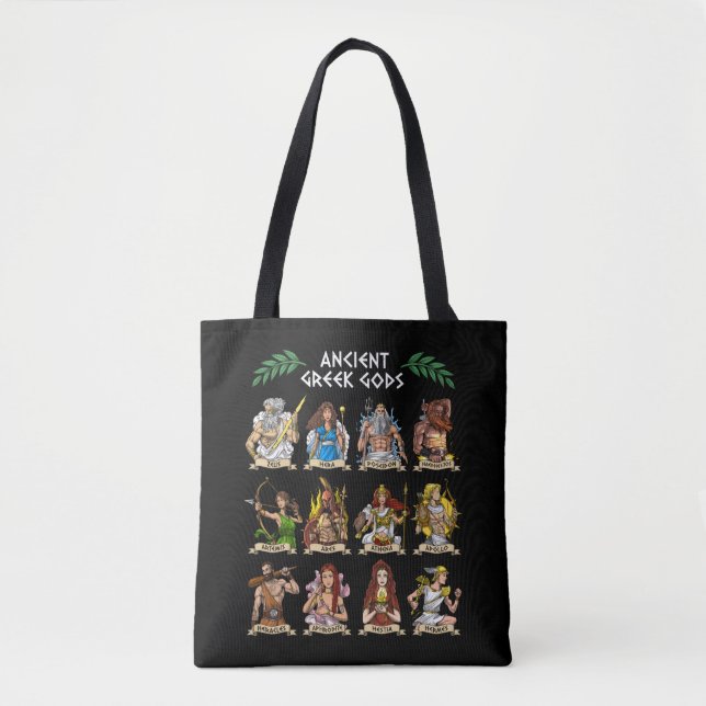 Tote Bag Dieux grecs anciens (Devant)