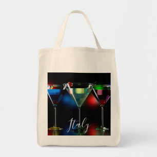 Tote Bag Différents cocktails dans des lunettes à martini é