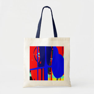 Tote Bag Digital Abstract Expressionist 02