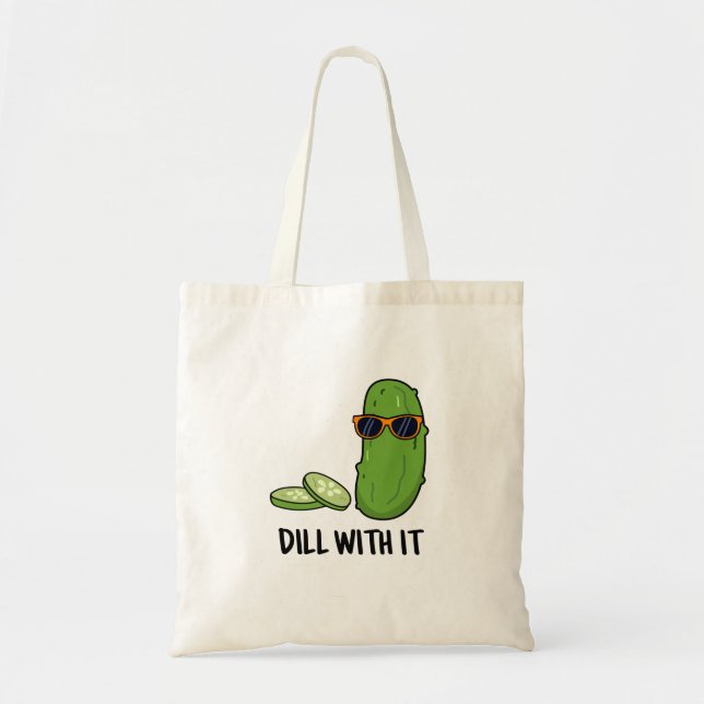 Tote Bag Dill Avec Il Dill Dill Picket Pun (Devant)