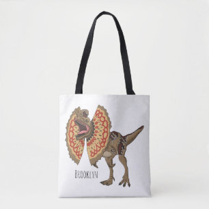 Tote Bag Dilophosaurus dessin animé