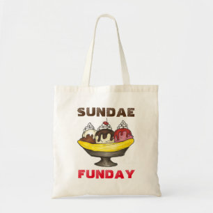 Tote Bag DIMANCHE (DIMANCHE) DIMANCHE Ice Cream Banana Spli
