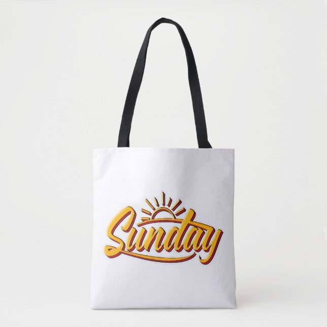 TOTE BAG DIMANCHE MEILLEUR ÉTÉ (Devant)