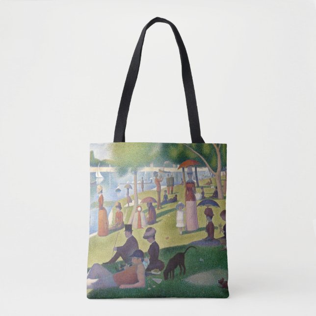 Tote Bag Dimanche sur La Grande Jatte Seurat Peinture (Devant)