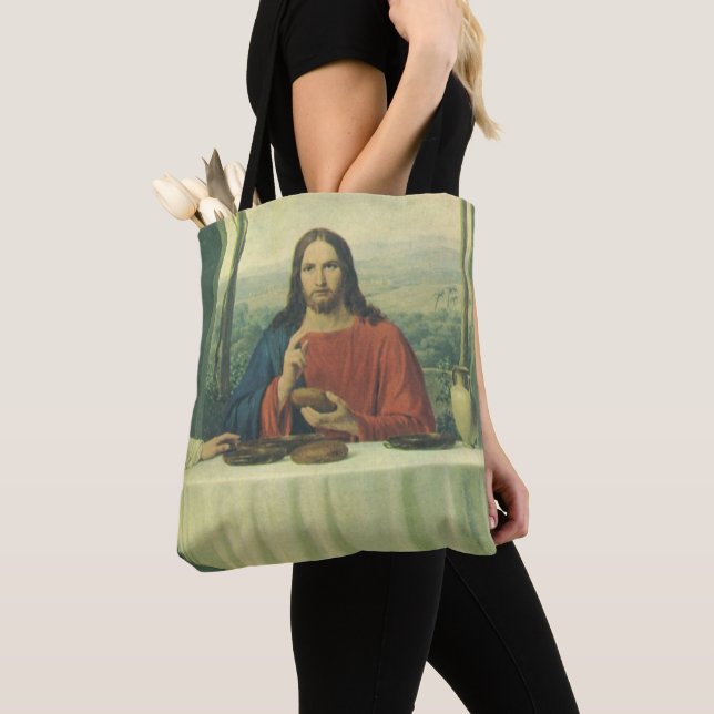 Tote Bag Dîner de gala à Emmaüs avec Jésus-Christ (De près)