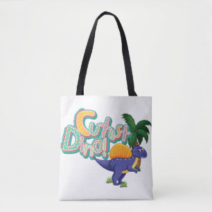 Tote Bag dino drôle