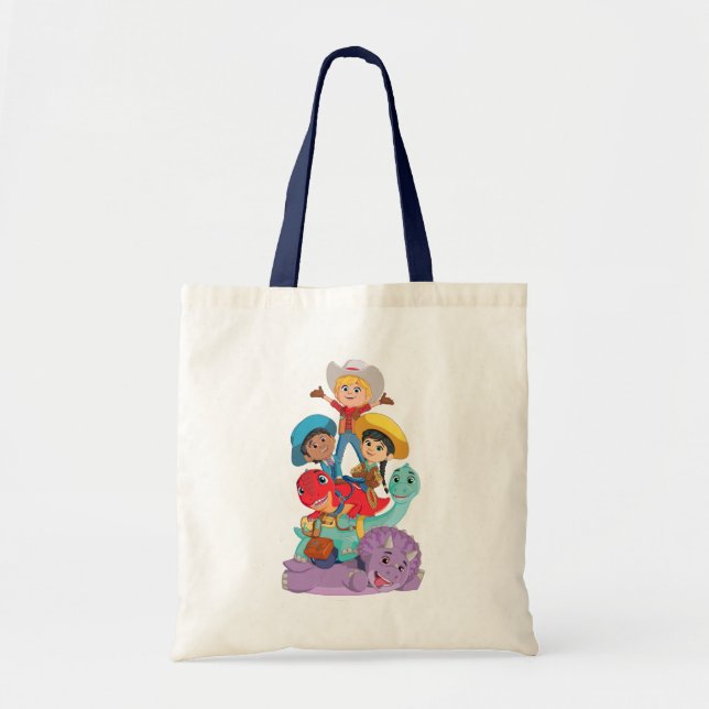 Tote Bag Dino Ranch Friends (Devant)