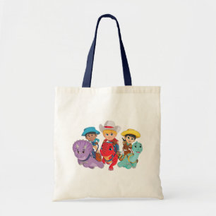 Tote Bag Dino Ranch Friends Design