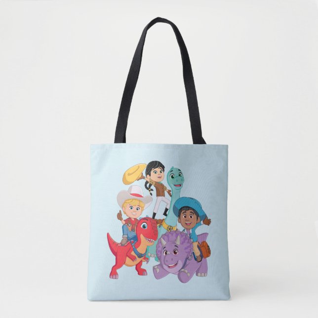 Tote Bag Dino Ranch Yee Haw ! (Devant)