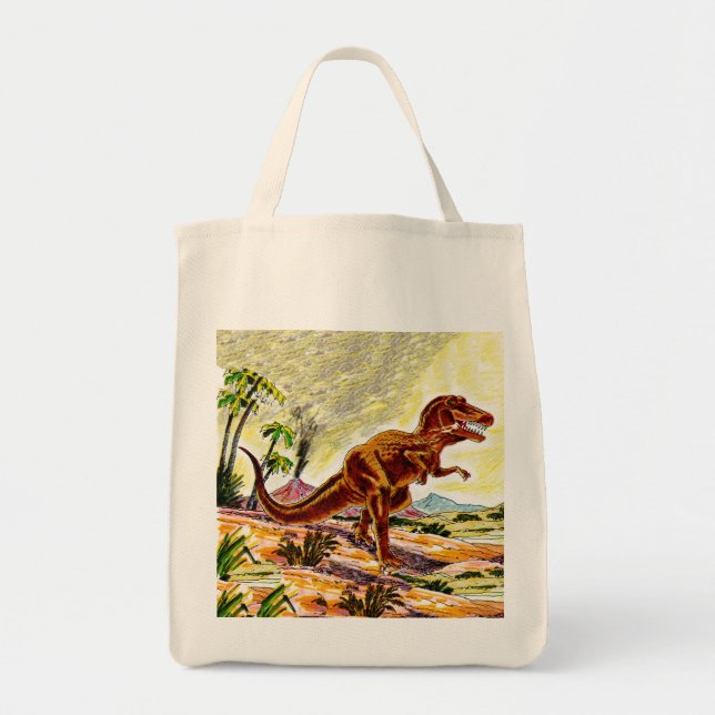Tote Bag Dinosaure de Rex de Tyrannosaurus (Devant)
