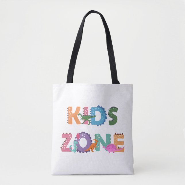 Tote Bag Dinosaures (Devant)
