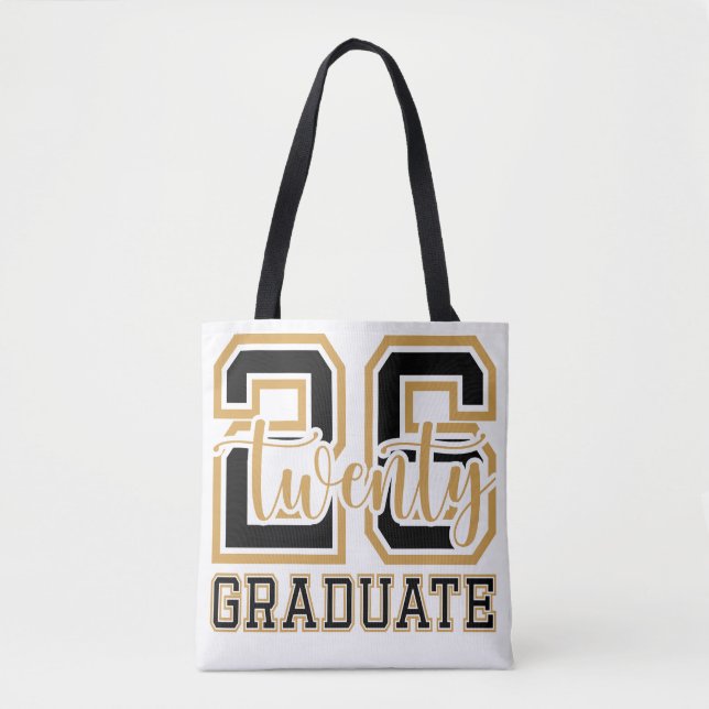 Tote Bag Diplômé 2026/Étudiant diplômé (Devant)