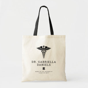 Tote Bag Diplôme de docteur de l'école de médecine moderne 