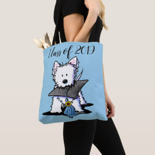 Tote Bag Diplômé de KiniArt Westie