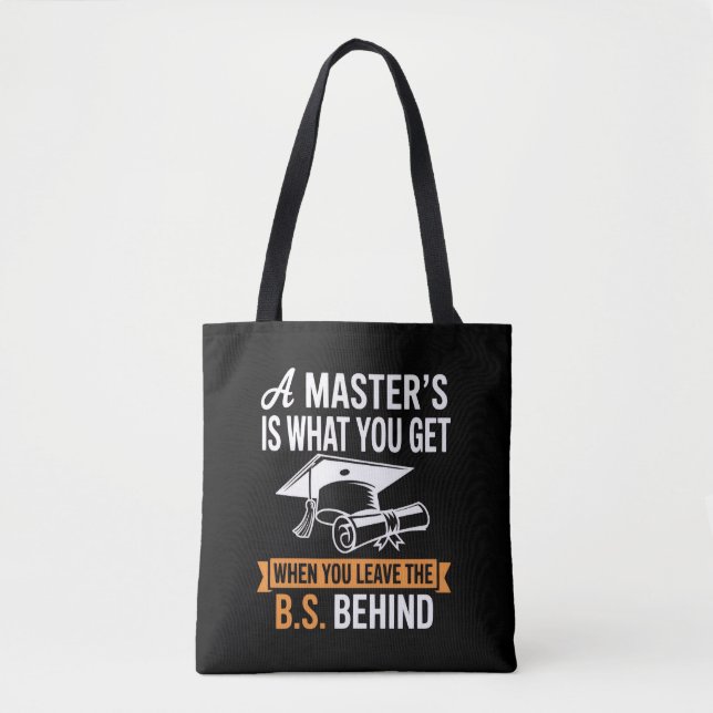 Tote Bag Diplôme de master MBA Diplôme de master Promotion  (Devant)