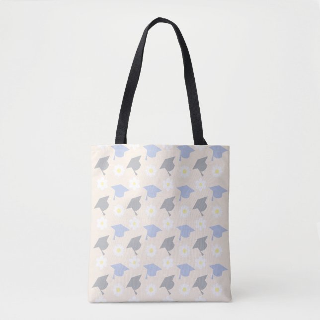 Tote Bag Diplôme Rétro Pêche (Devant)