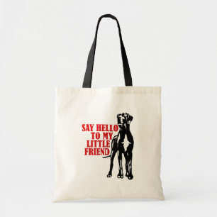 Tote Bag dis bonjour à mon petit ami
