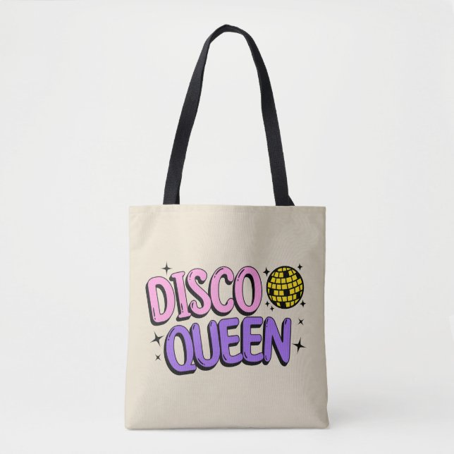 Tote Bag Disco queen (Devant)