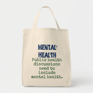 Tote Bag Discussions sur la santé publique - Citation sur l