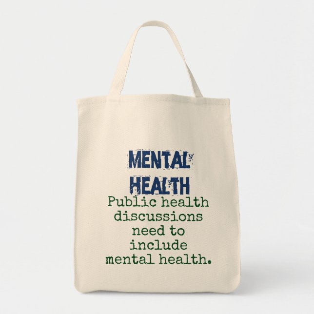Tote Bag Discussions sur la santé publique - Citation sur l (Devant)