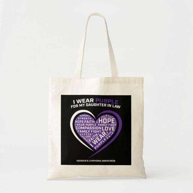 Tote Bag Disease Daughter in Law Hodgkins Lymphoma (Devant)