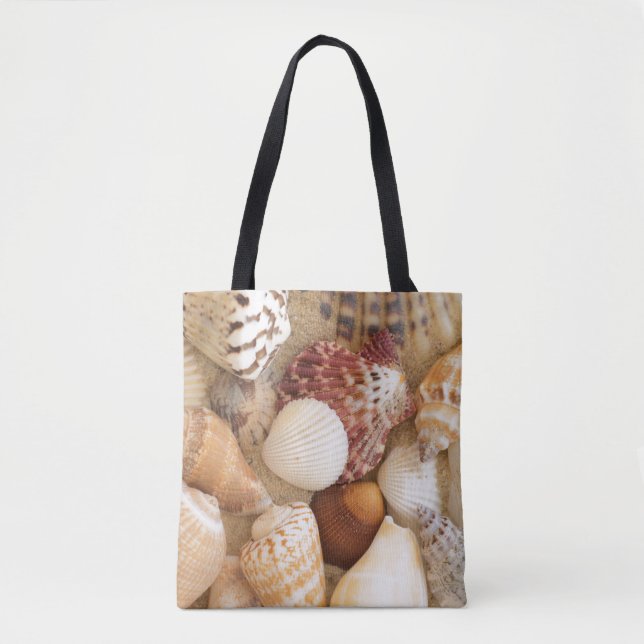 Tote Bag Disposition de coquillage (Devant)