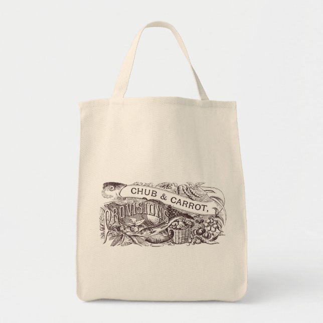 Tote Bag Dispositions sur les chaudières et les carottes Oe (Devant)