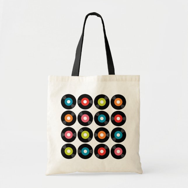 Tote Bag disque 45s (Devant)