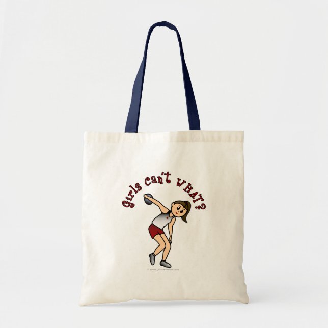 Tote Bag Disque des femmes légères (Devant)