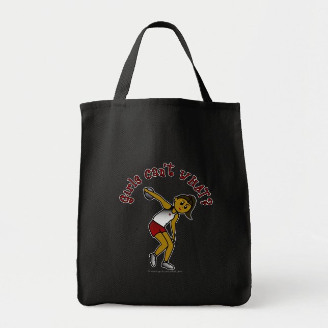 Tote Bag Disque des femmes sombres (Devant)