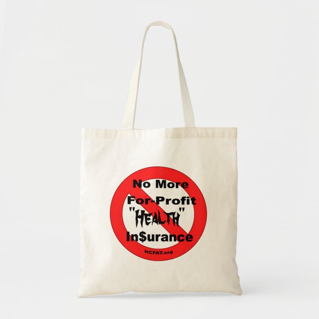 Tote Bag Dites juste non (Devant)