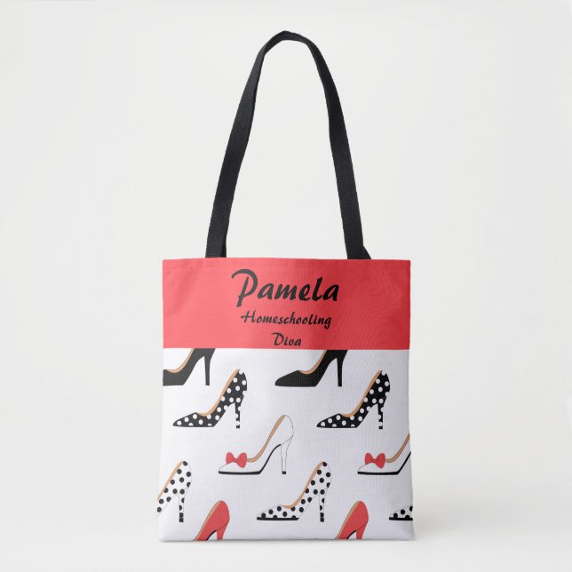 Tote Bag Diva de Homeschooling (Devant)